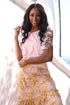 Feather Top - Pink